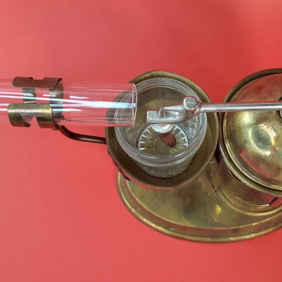 Rare 1920s Verona 30 F All-Brass Steam Inhaler (Italy) Antique Collector Item - Picture 8 of 17